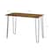 Hastings Home Hairpin Leg Computer Desk, Brown 908560IHM - alternate 7